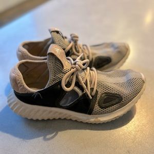 adidas Beige and Black Women's Sneakers